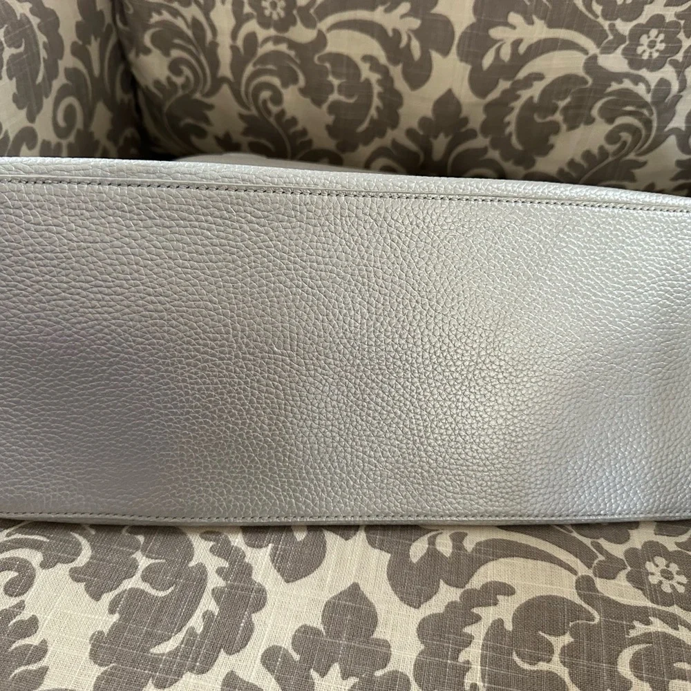Tory Burch Silver Tote Bag - Picture 5 of 16